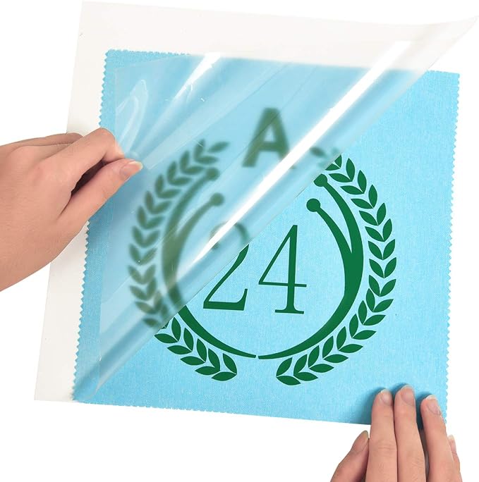 RENLITONG Green HTV Iron on Vinyl 12Inch by 10ft Roll Heat Transfer Vinyl - Image 4