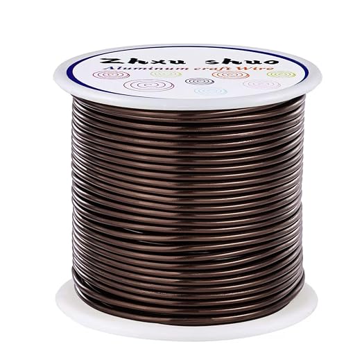 12 Gauge Aluminum Wire 35 Yards Anodized Metal Wire by ZhXu+Shuo