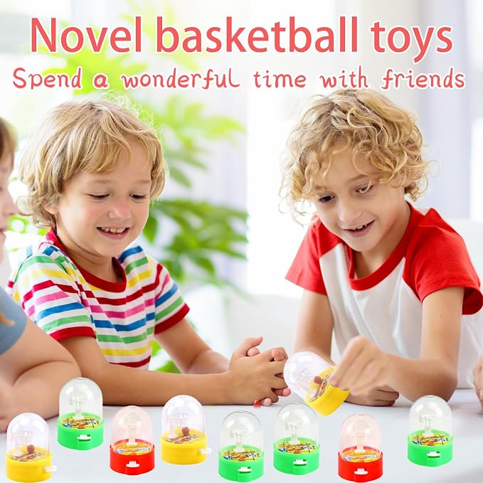 NEEW 12 Pack Mini Finger Basketball Shooting Game, Party Favors Basketball - Image 6