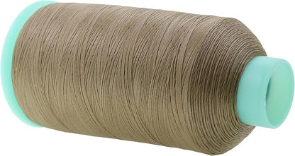 Mandala Crafts Bonded Nylon Thread Dark Beige Heavy Duty Sewing Threads - Image 2