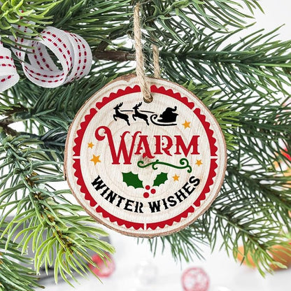 Small Christmas Stencils for Painting on Wood 4inch, Christmas Stencil Xmas - Image 4