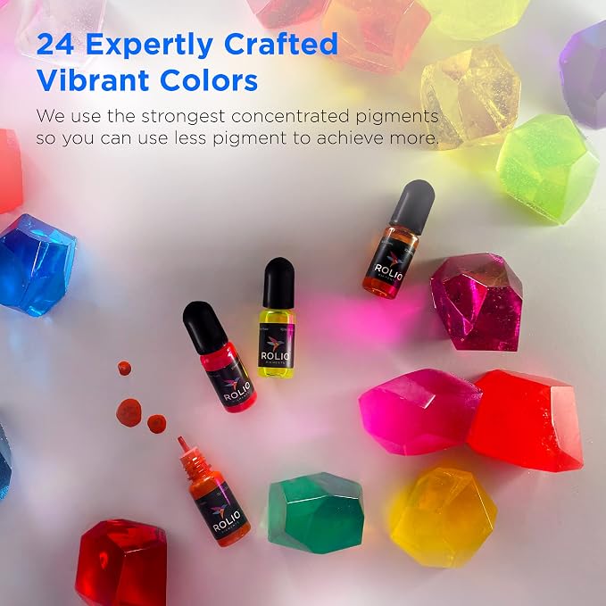 Rolio Pigments Resin Liquid Pigment Translucent Colors - Image 2