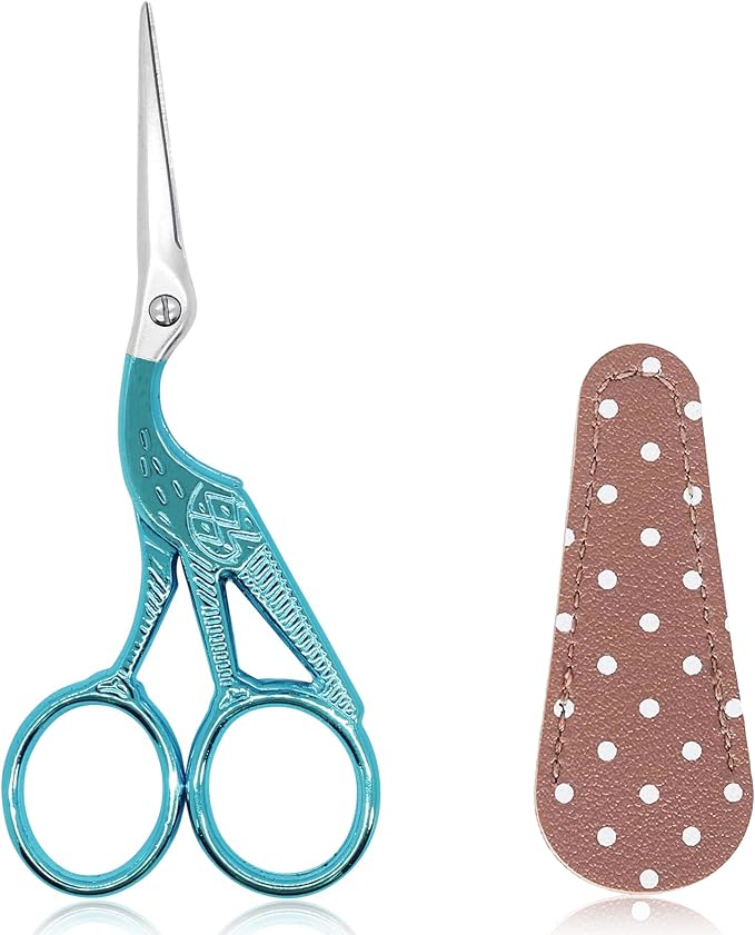 BIHRTC 4.5Inch Small Craft Scissor Stainless Steel Sharp Tip Scissors by HOME