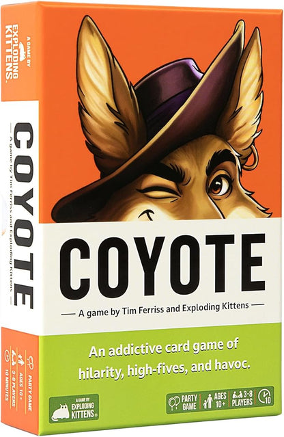 Exploding Kittens Coyote Created by Tim Ferriss, Special Edition Large Box: by ExplodingKittens