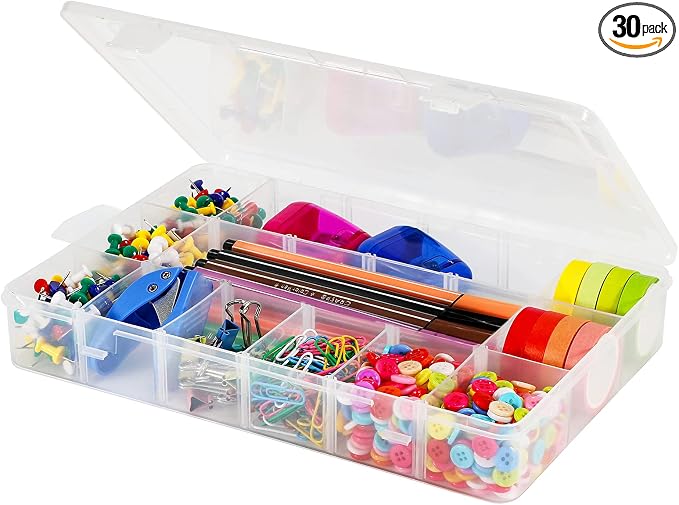 18 Grids Plastic Organizer Box by Exptolii