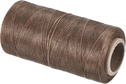 MECCANIXITY Waxed Thread, 284 Yard 0.8mm 150D Flat Wax Thread Polyester Waxed by MECCANIXITY