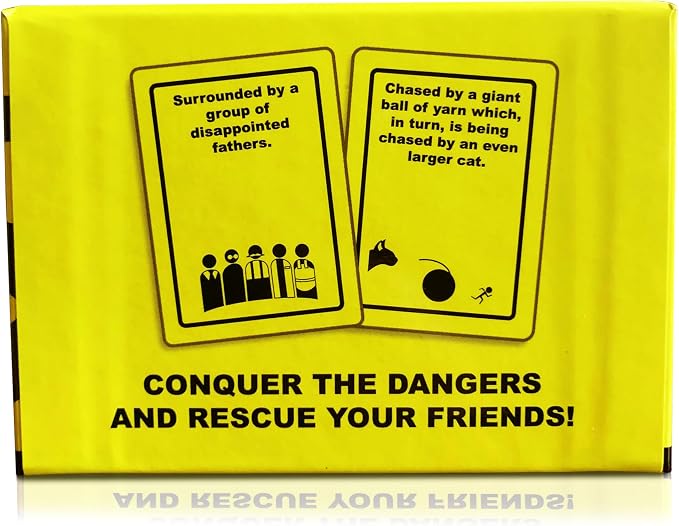 Danger The Game: The Card Game of Bizarre Dangers and Rescues - Image 2