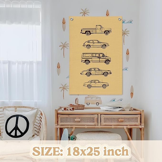 Boy Room Decor, Cars Room Decor - Image 2