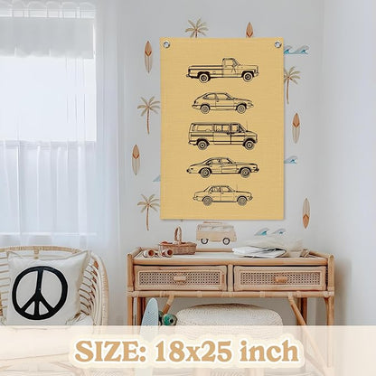 Boy Room Decor, Cars Room Decor - Image 2