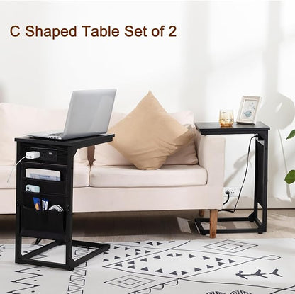 AMHANCIBLE C Shaped End Table - Image 7