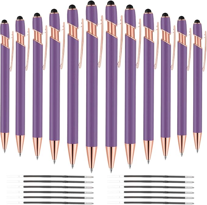 12 PCS 2 in 1 Stylus Ballpoint Pen by FIRCRE