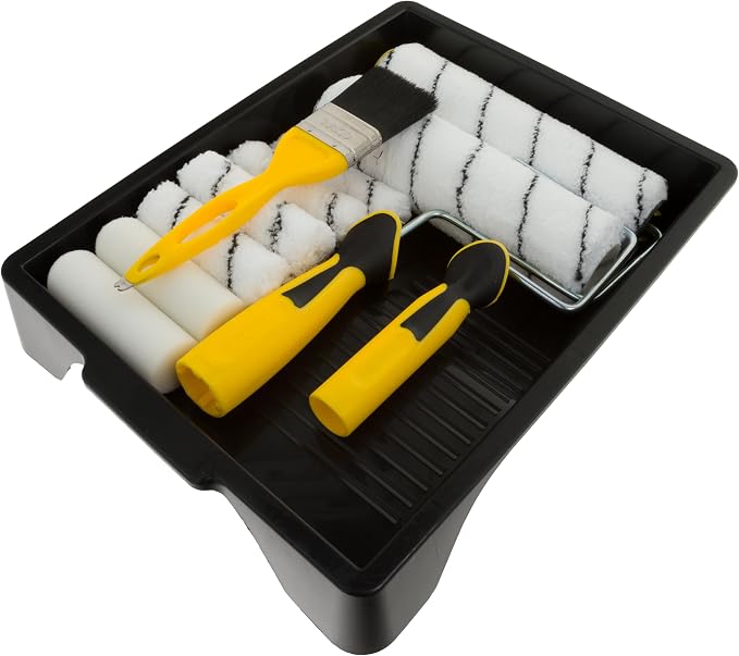 CORAL Easy Coater Decorating Paint Roller Tray & Frame Set, 12 Piece Pack - Image 3