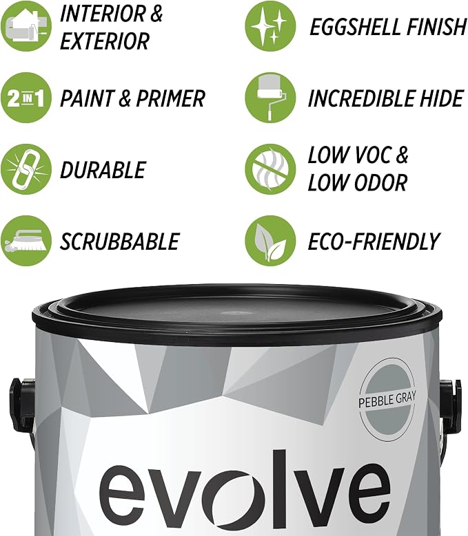 EVOLVE Paint & Primer: Environment-friendly, Low Sheen - Image 2