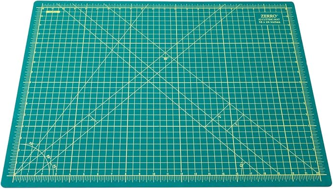 ZERRO Cutting Mat 18" x 24" Self Healing Professional Double Sided Sewing - Image 2