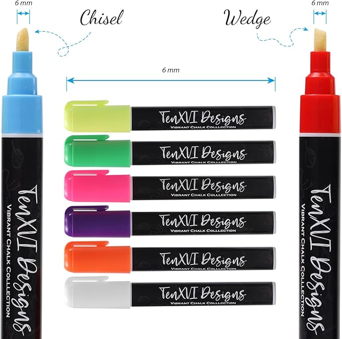 TenXVI Designs Chalk Markers - Image 2