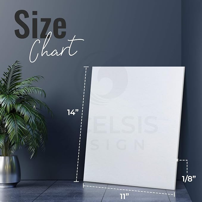 White Foam Board 11 x 14 x 1/8" Inch, 15 Pack Acid-Free Foam Core Poster Board - Image 2
