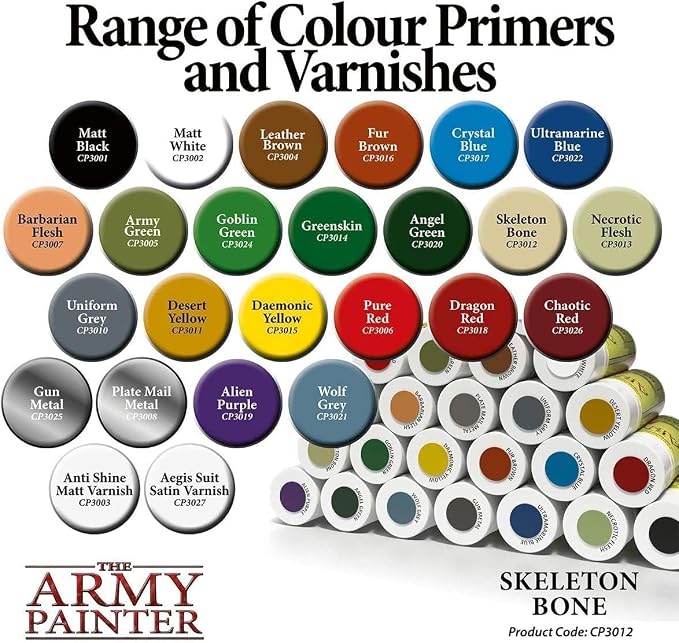 The Army Painter Color Primer Spray Paint, Skeleton Bone, 13.5oz - Image 6