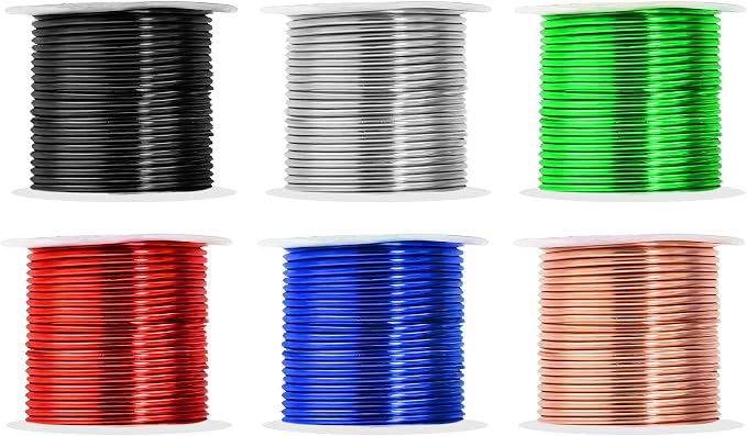 Mandala Crafts 13 Gauge Anodized Aluminum Craft Wire by MandalaCrafts