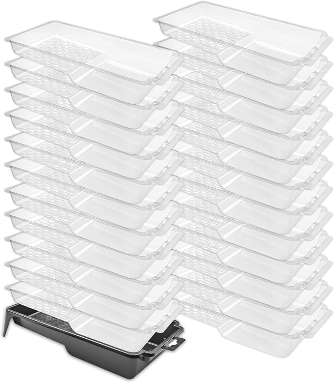 Great Andrew 24-Pack 4 Inch Paint Tray and Liners - Image 8