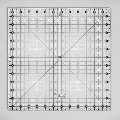 Non-Slip Square Quilt Template Ruler - Image 3