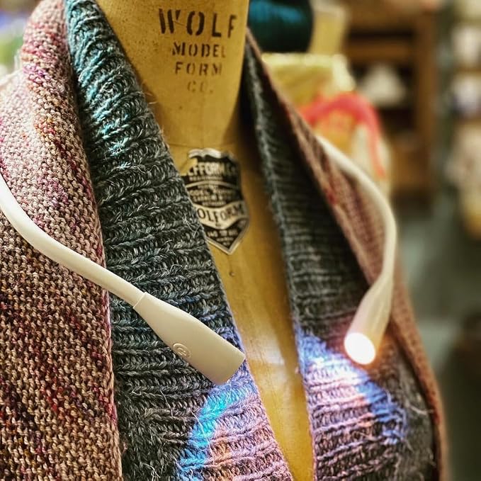 Lumos Knitting Light, Crafter Light Around Neck - Image 6
