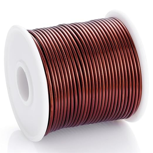 12 Gauge Brown Aluminum Craft Wire - Image 2
