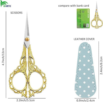 BIHRTC DIY Tools Dressmaker Small Shears - Image 4