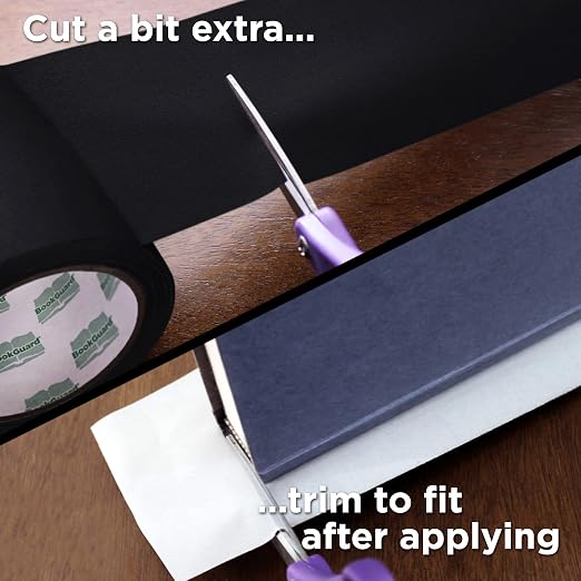 BookGuard 4 inch Premium Bookbinding Repair Cloth Tape, 15 Yard Roll - Image 3