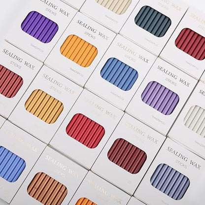 Orange Yellow Wax Seal Sticks, ONWINPOR 20pcs Glue Gun Wax Sealing Sticks - Image 4