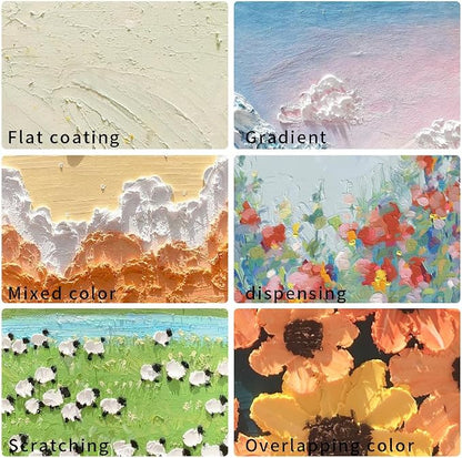 Mifuner Soft Oil Pastels Set, Colors Heavy Oil Pastels Vibrant and Creamy - Image 5