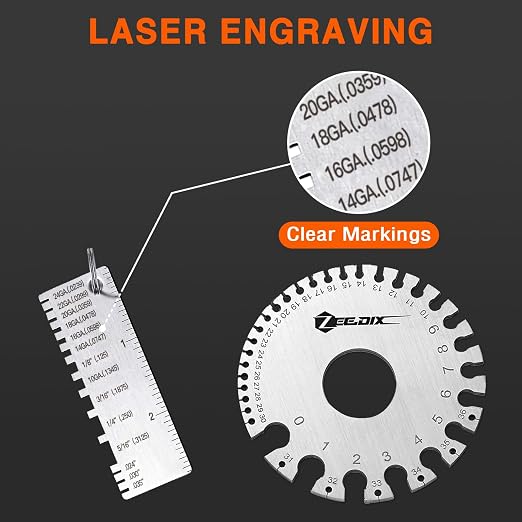 ZeeDix Wire Gauge Measuring Tool - Image 3