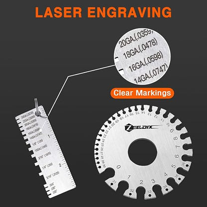 ZeeDix Wire Gauge Measuring Tool - Image 3