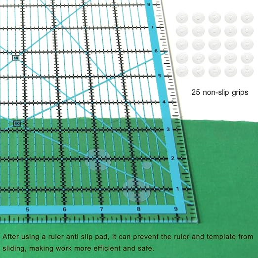 Quilting Rulers, Acrylic Quilt Ruler, 4 Square Fabric Cutting Ruler, Quilting - Image 4