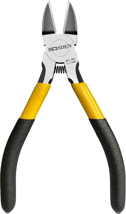 BOOSDEN 5 inch Flush Cutter, Dikes Wire Cutter by BOOSDENMakingYourLifeEeasier