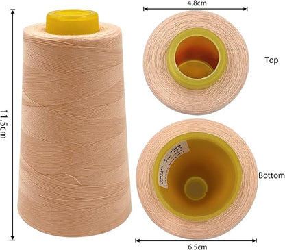 Tortoise 4 Cones of 3000 Yards Each Spool Thread - Image 3