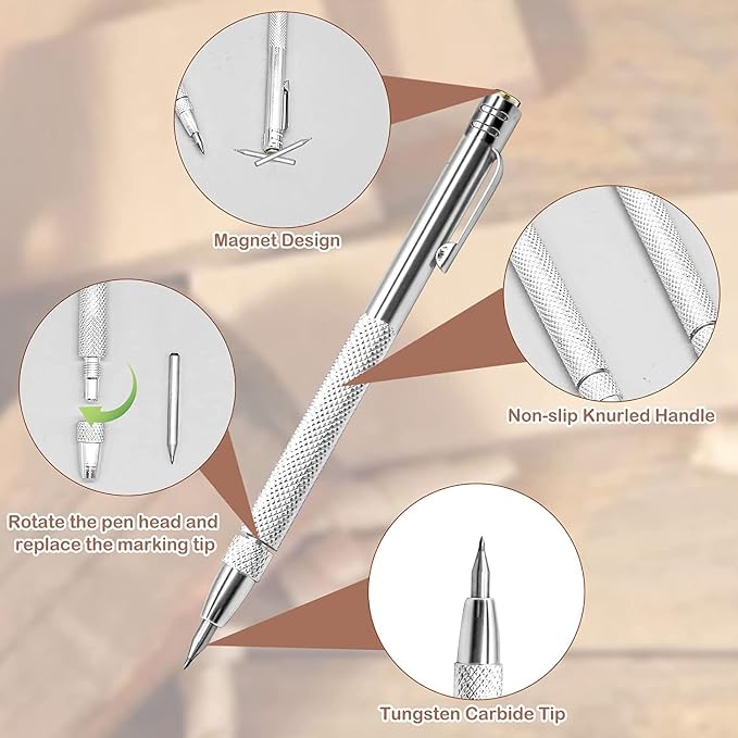 4 Pcs Tungsten Carbide Etching Tool - Image 2
