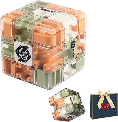 Large Labyrinth 3D Puzzle Maze Cube, 3D Magic Cube Maze Ball Puzzle, Engaging by HOKITANS