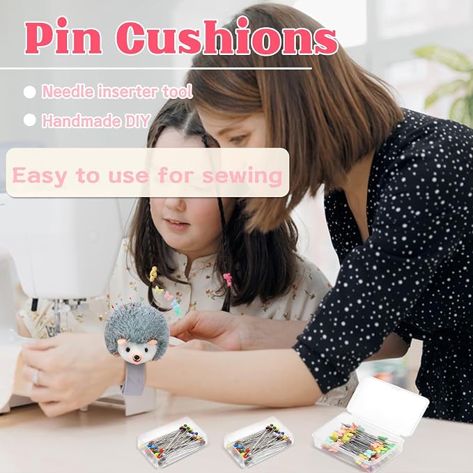 Wrist Pins Cushions for Sewing, Cute Pin Cushion Wrist Pin Cushion - Image 3