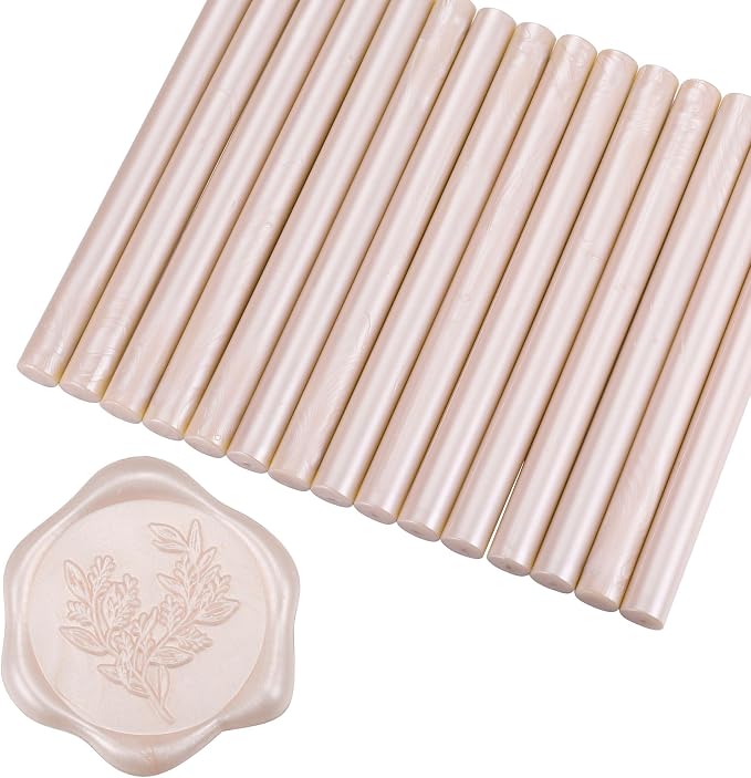 Yoption 15 Pieces Champagne Glue Gun Sealing Wax Sticks - Image 3
