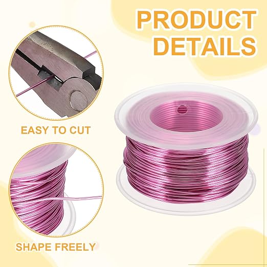 uxcell 18 Gauge / 1mm Anodized Aluminum Wire - Image 3