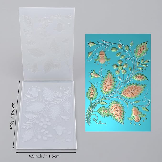 BAOFALI 3D Morning Glory Embossing Folders - Image 2