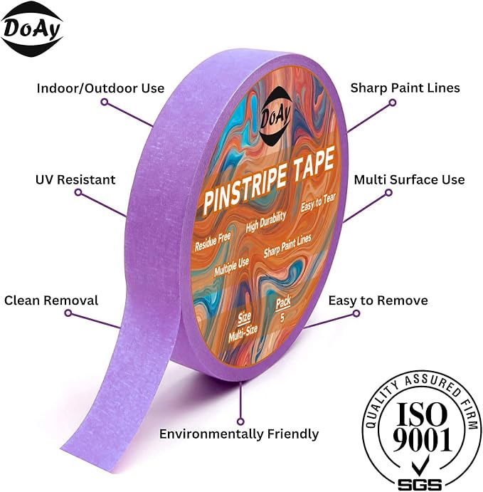 5 Rolls Pinstripe Tape - Image 2