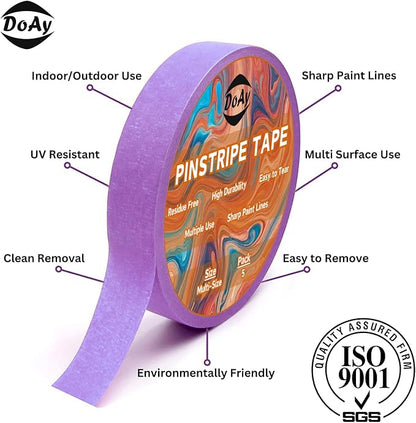 5 Rolls Pinstripe Tape - Image 2