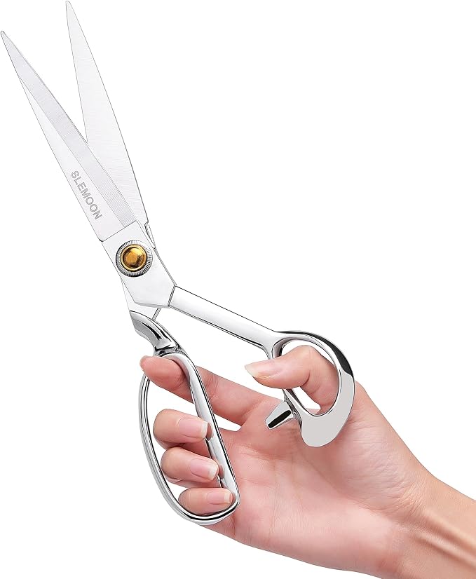 10" Sewing Scissors, Heavy Duty Tailor Scissors Shears - Image 2