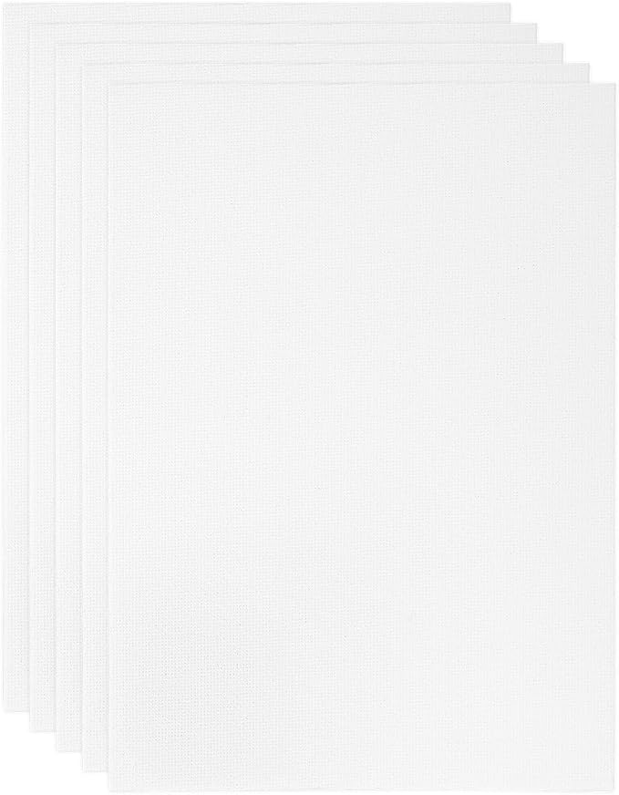 PATIKIL 4x6 Canvas Boards for Painting, 6 Pack 100% Cotton Square Triple Primed by PATIKIL
