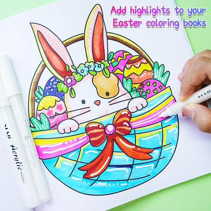 SFAIH Acrylic White Paint Pens - Image 6