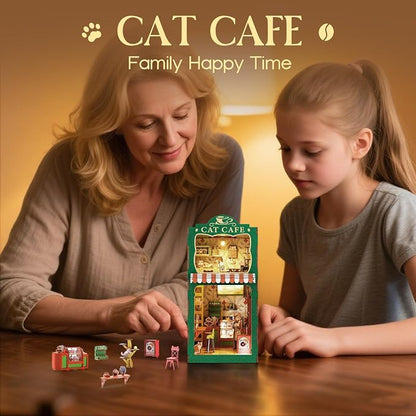 Book Nook Kit, DIY Miniature House Kit - Image 6
