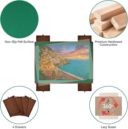 1000 Pieces Rotating Puzzle Board - Image 3