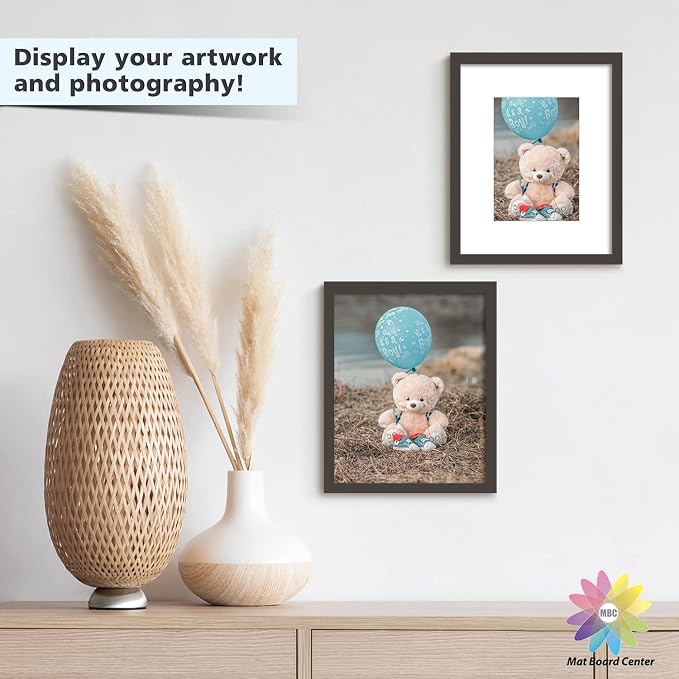 Mat Board Center, 8x10 for 5x7 White Picture Mat Sets - Image 7