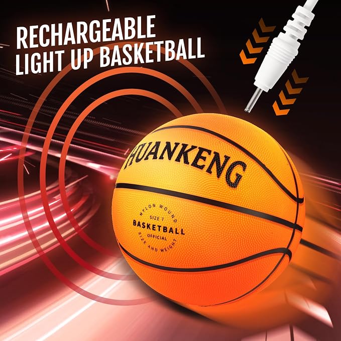 Upgrade Rechargeable Glow in The Dark Ball Toys Birthday Gifts - Image 3